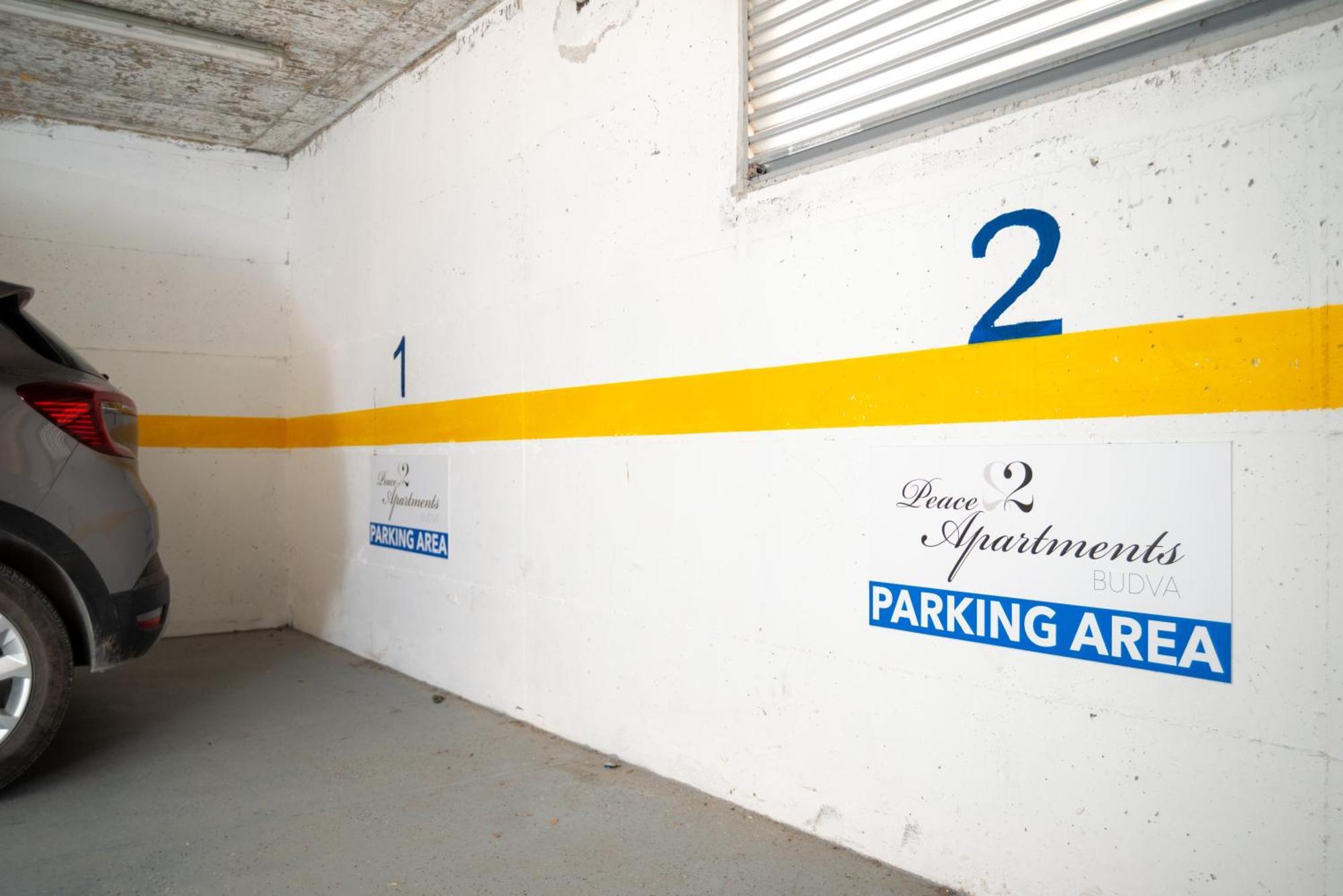 Peace 2 Apartments With Parking Будва Екстер'єр фото